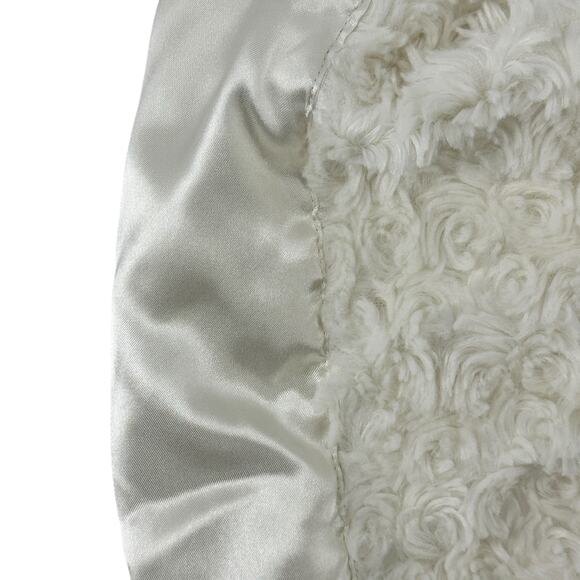 Edgehill Collection X Large Baby Cuddle Me Lamb Plush Lovey Satin Trim - Picture 3 of 5